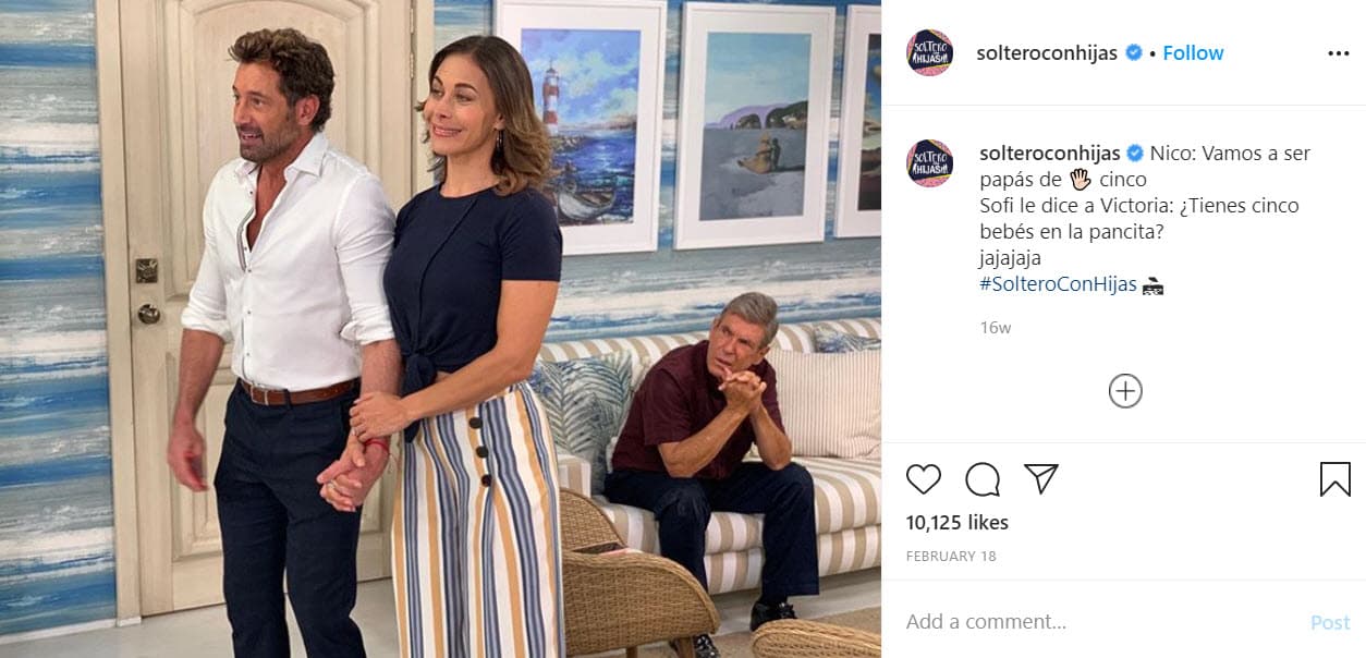 Agregó: "Es una gran actriz, una gran compañera y solamente puedo hablar cosas positivas de ella", opinó de su pareja protagónica en su más reciente telenovela.