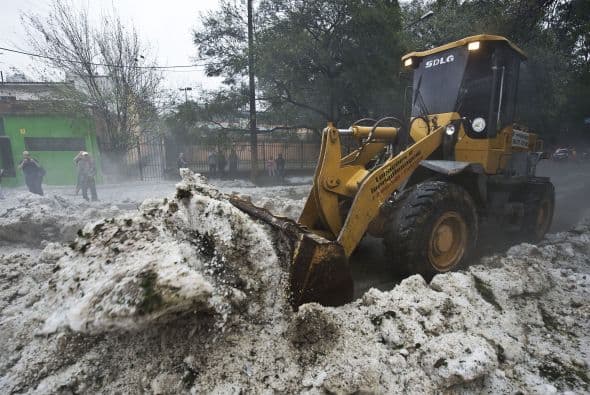 Ni habían jugado con el hielo antes de la tormenta.