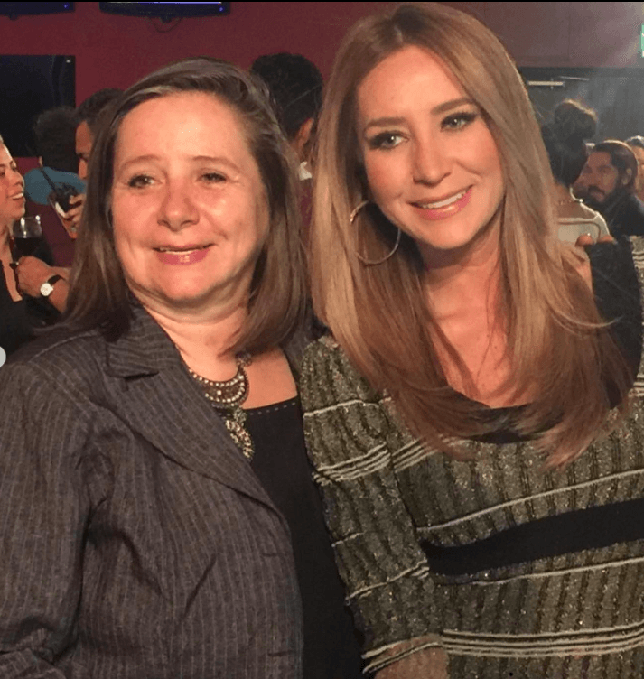 Geraldine Bazán y su mamá Rosalba Ortiz