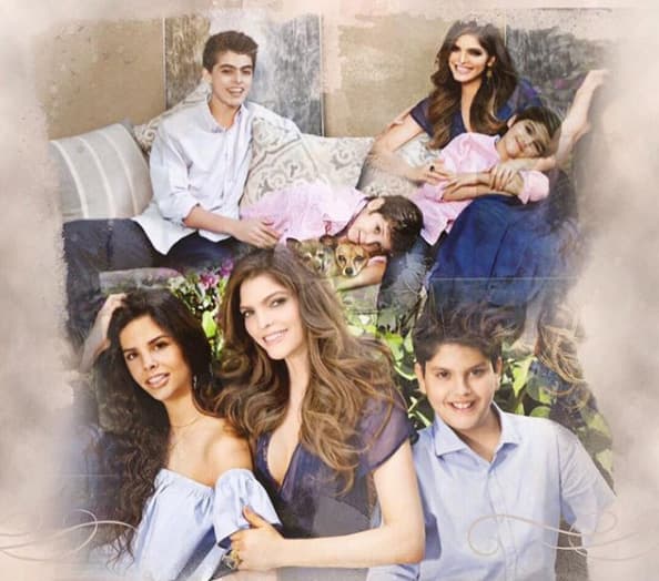 Ana Bárbara tiene tres hijos más: Emiliano de 17 años, a quien tuvo con el empresario Edgar Gallardo; José María de 11 años, fruto de su relación con 'El Pirru'; y Jerónimo de 6 años, quien es también hijo del cantante Reyli.