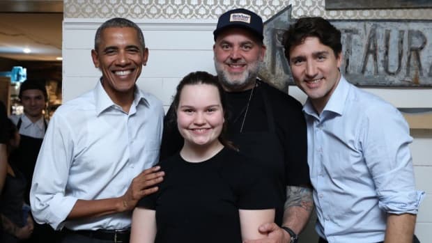 Según McMillan, el primer ministro canadiense suele ir al lugar con regularidad.