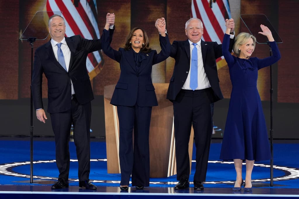 Así fue la noche de Kamala Harris, cuando aceptó la candidatura ante la Convención Nacional Demócrata