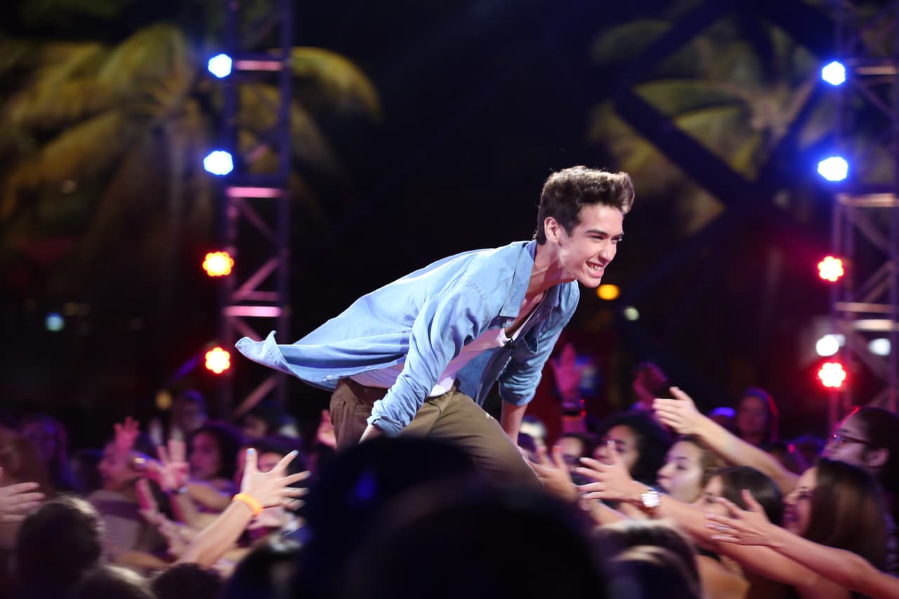 Sebas conquistó el corazón de todos con su talento y entrega en el escenario. Así recordamos sus primeras veces La Banda.