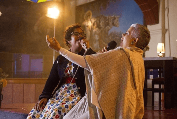 En este festival, Eugenia interpretó el tema "Fandango aquí" y con el que representó a México.