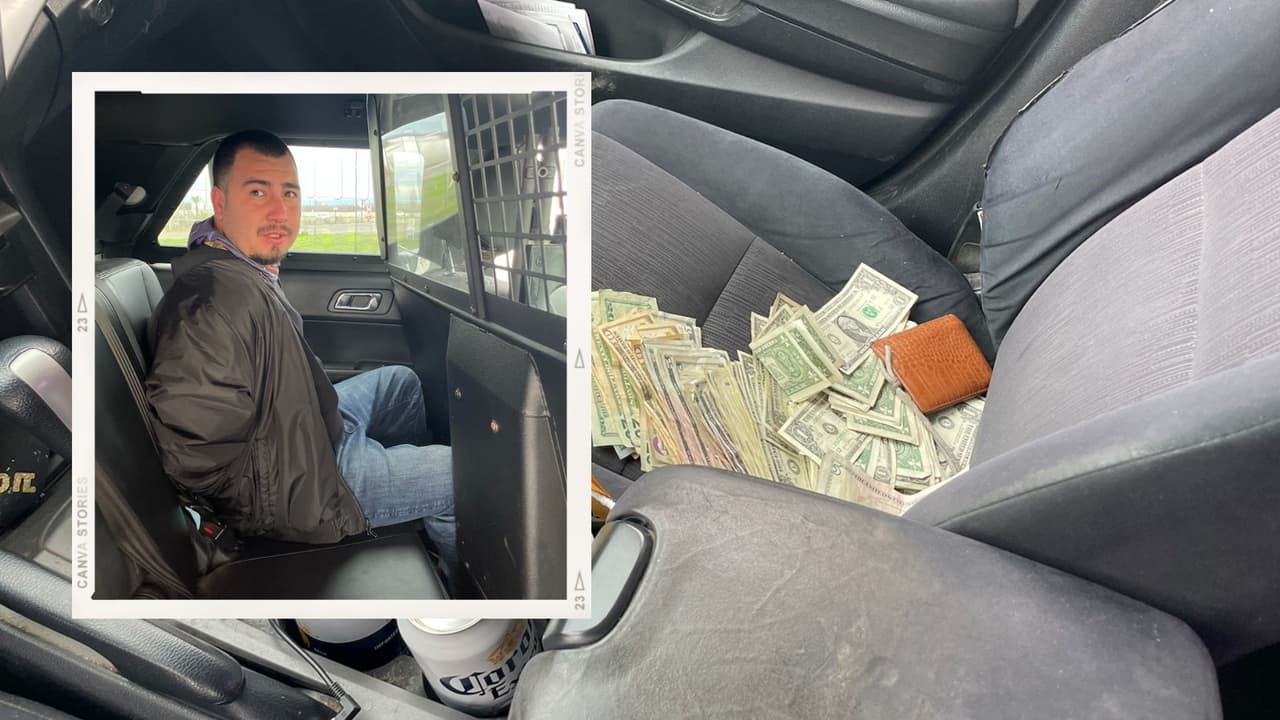 Enmascarado deja al descubierto la matrícula de su auto y es detenido como sospechoso de cometer dos robos