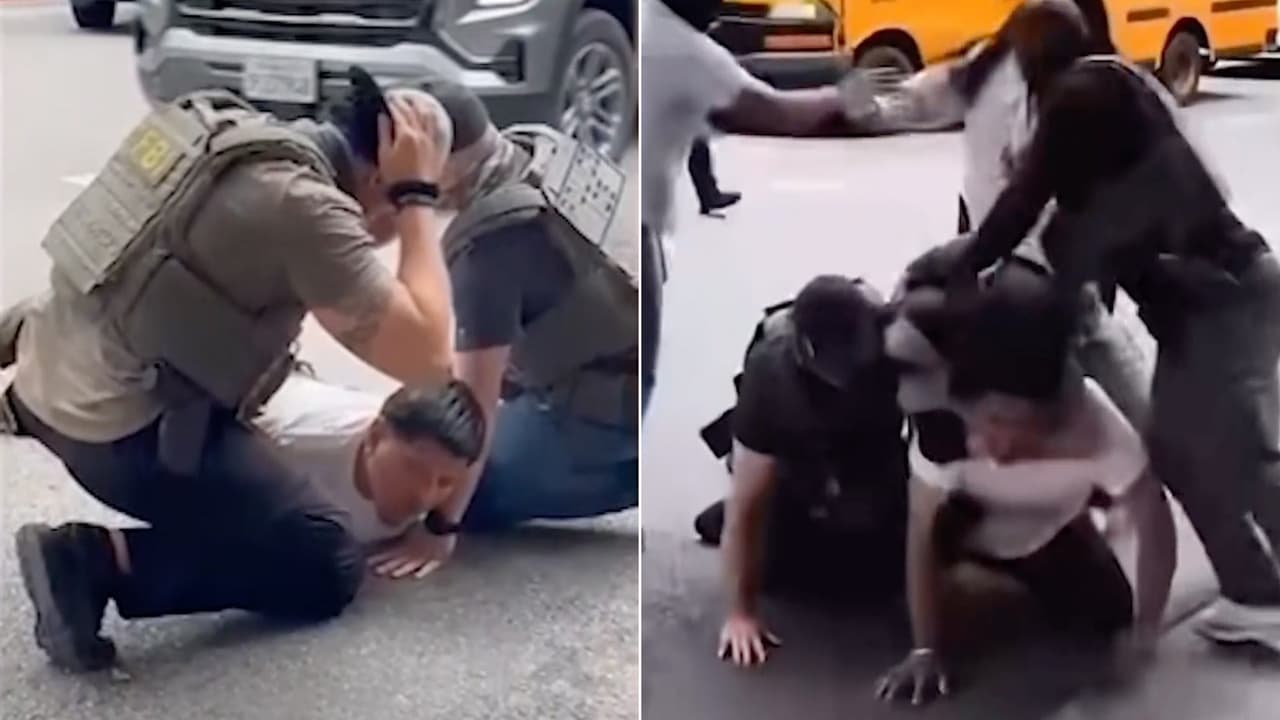 Desestiman cargos contra ciudadano que enfrentó a agentes de ICE en Los Ángeles