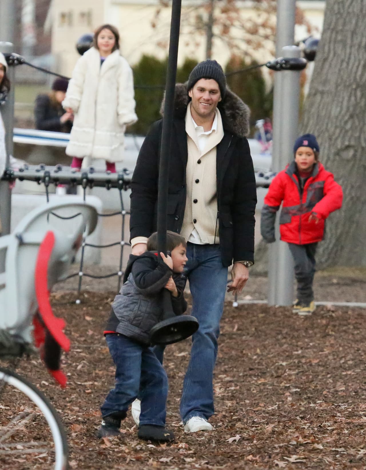 Tienen dos hijos, Benjamin, de cinco, y Vivian Lake, de dos.