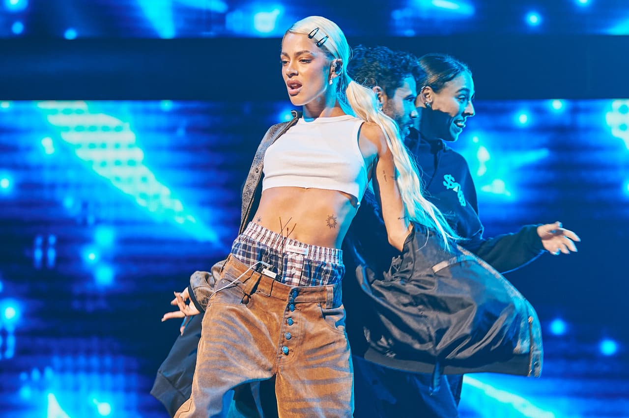 Premio Lo Nuestro 2024: Tini en el tercer día de ensayos