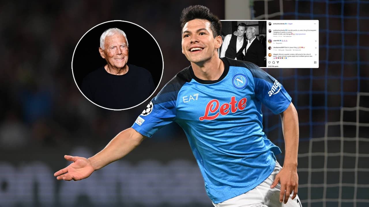La vez que ‘Chucky’ Lozano vistió de Armani con el Napoli