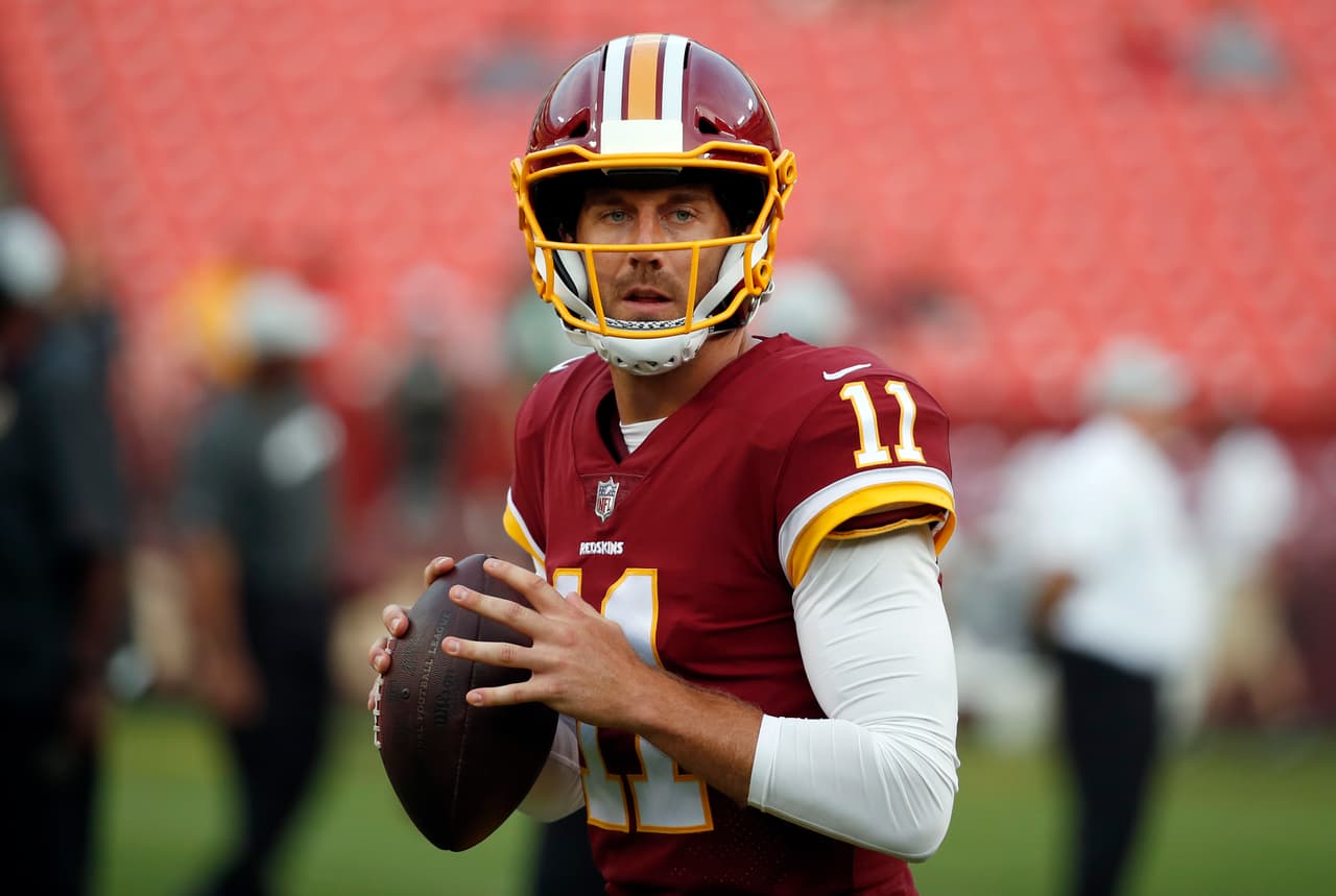 16) 
<b>Alex Smith, Washington Redskins</b>. Aunque no demostró en San Francisco y Kansas City por qué fue el pick número 1 del Draft de 2005. Sin embargo hay buenas sensaciones en DC acerca de Alex Smith.