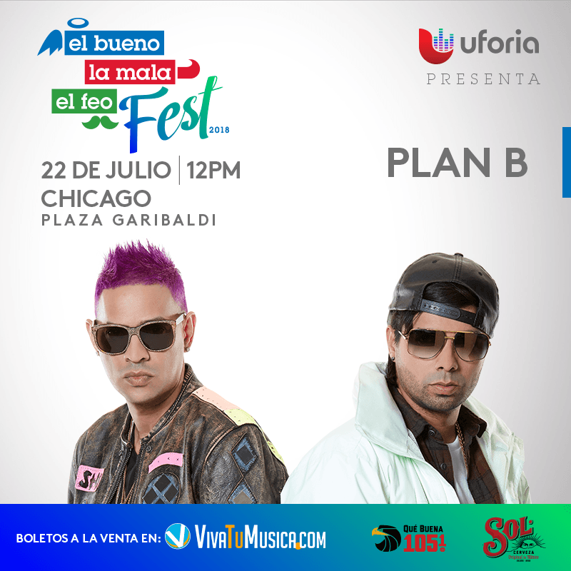 Plan B en Chicago en El Bueno, La Mala y El Feo Fest!