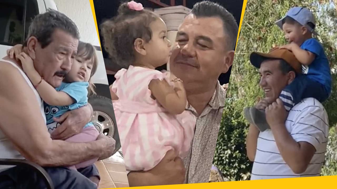 Abuelos que toman el lugar de los papás y demuestran que padre no es el que engendra