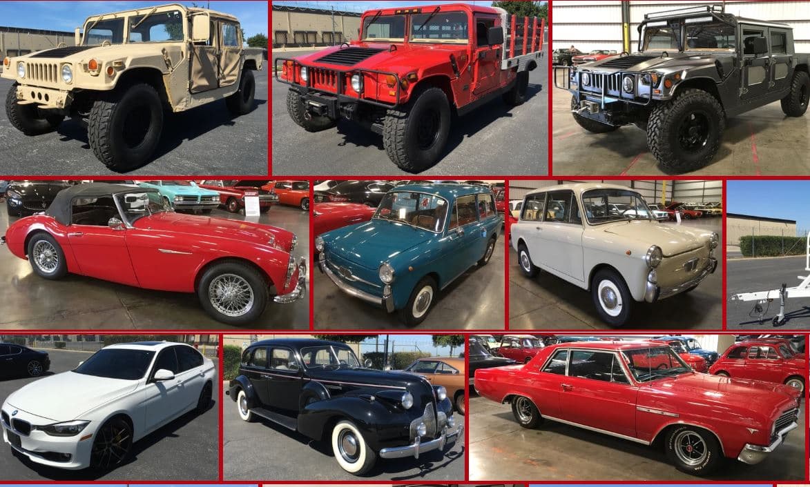 La “impresionante” colección de 149 autos que tenía un empresario acusado de fraude y que está en subasta