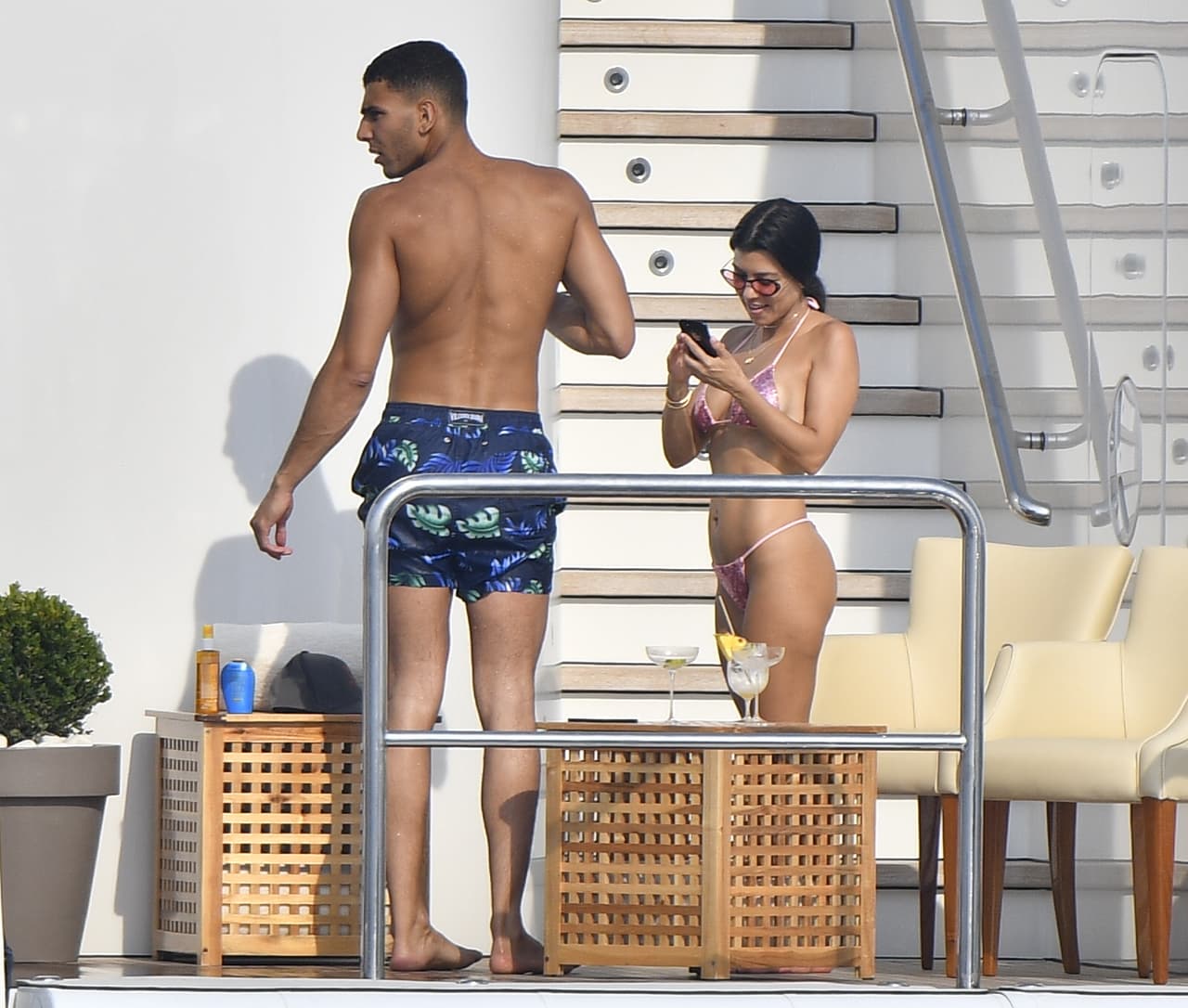 Kourtney Kardashian y Younes Bendjima se conocieron gracias al actor y también modelo, Jaden Smith.