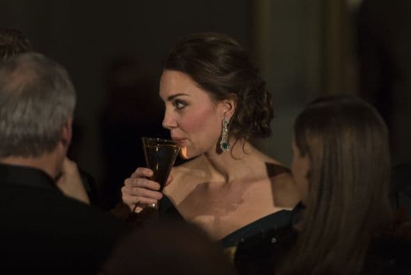 La duquesa se robó la atención de los 600 invitados.