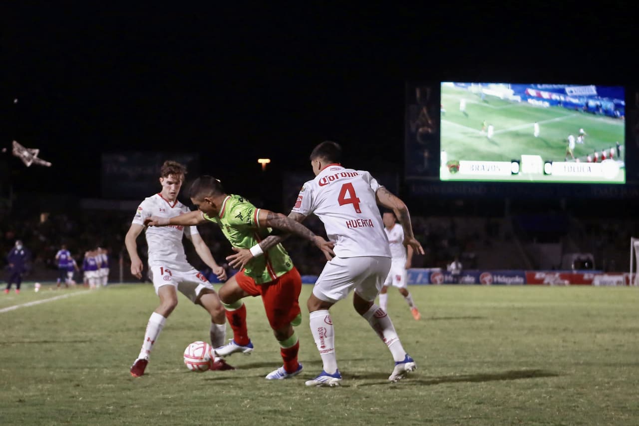 Toluca y Bravos empataron 1-1 con un par de goles sobre el final.