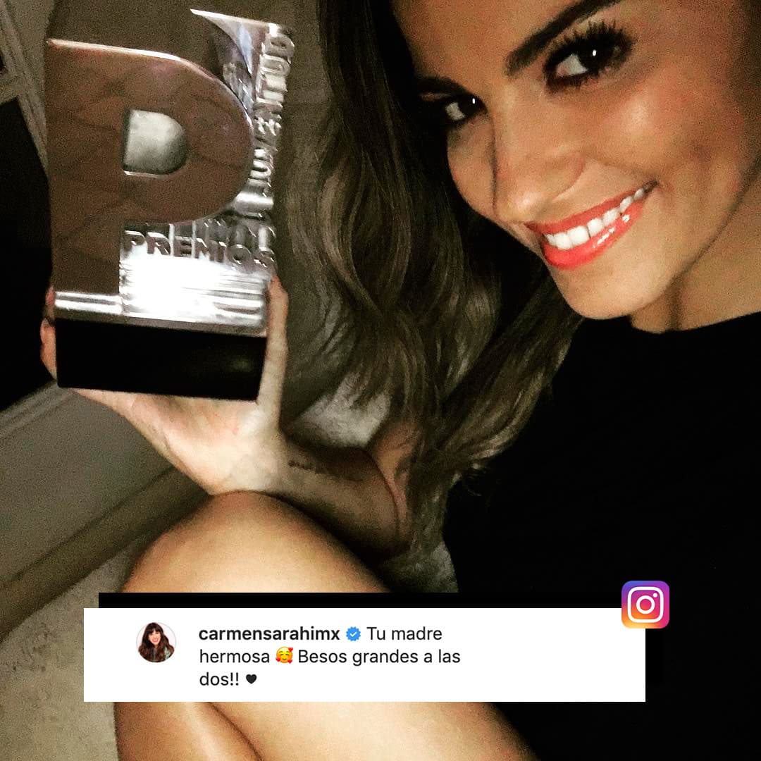 Mientras que otros usuarios de Instagram resaltaron la belleza de la mamá de la ex RBD.