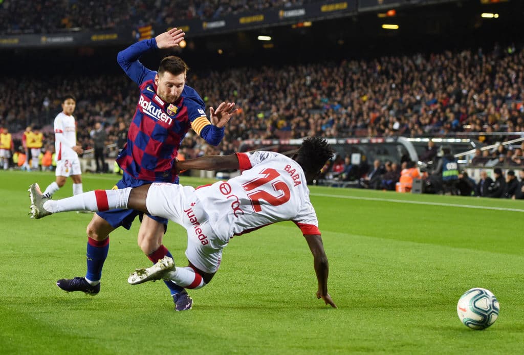 Con goles de Antoine Griezmann, luis Suárez y triplete de Lionel Messi, Barcelona golea 5-2 en casa al Mallorca.