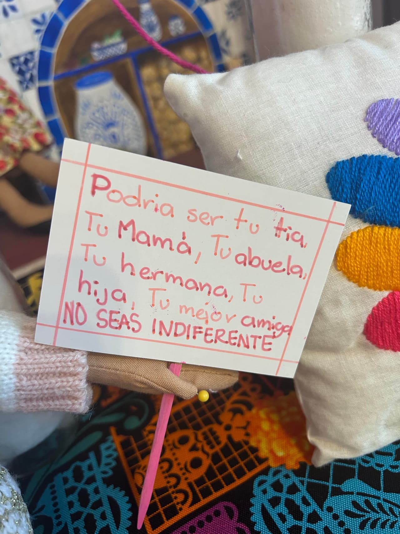 Invitan a que no solo las víctimas alcen sus voces, también la comunidad.