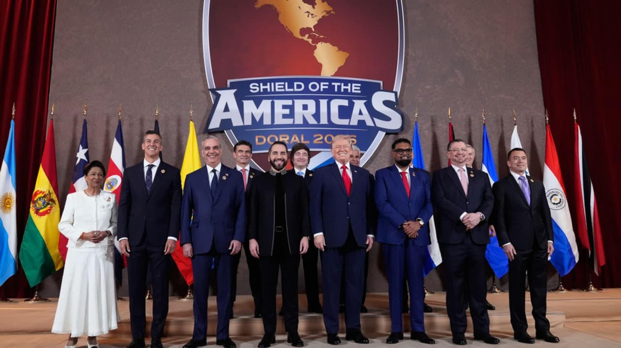 Escudo de las Américas: Trump presenta alianza militar contra el narcotráfico sin México ni Colombia