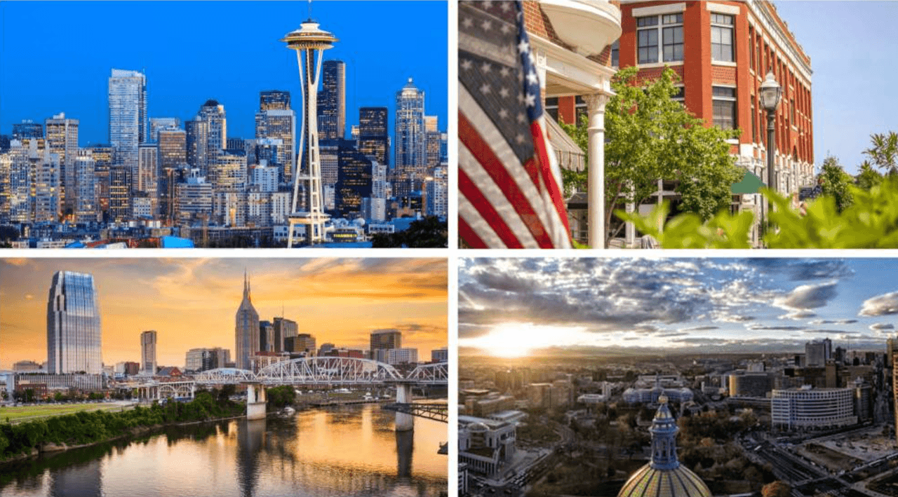 Un 
<a href="https://www.linkedin.com/pulse/stormy-times-15-us-cities-make-jobs-happen-george-anders/" target="_blank">estudio</a> revelado por la plataforma enfocada en el trabajo, 
<a href="https://www.linkedin.com/pulse/stormy-times-15-us-cities-make-jobs-happen-george-anders/" target="_blank">LinkedIn</a>, dio a conocer cuáles son las ciudades que más ofertas laborales tienen y en las que más se contrataron personas en 2020, el año de la pandemia. 
<br>
<br>El reporte además recalcó que miles de personas se están mudando de ciudades como San Francisco y Nueva York, para vivir y trabajar en otras menos costosas. Estas son las ciudades con el mayor número de oportunidades labores presentadas en la lista: