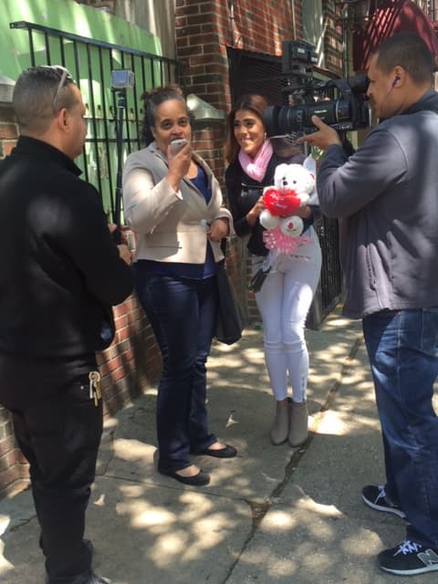 Todos estaban listísimos para la gran sorpresa.