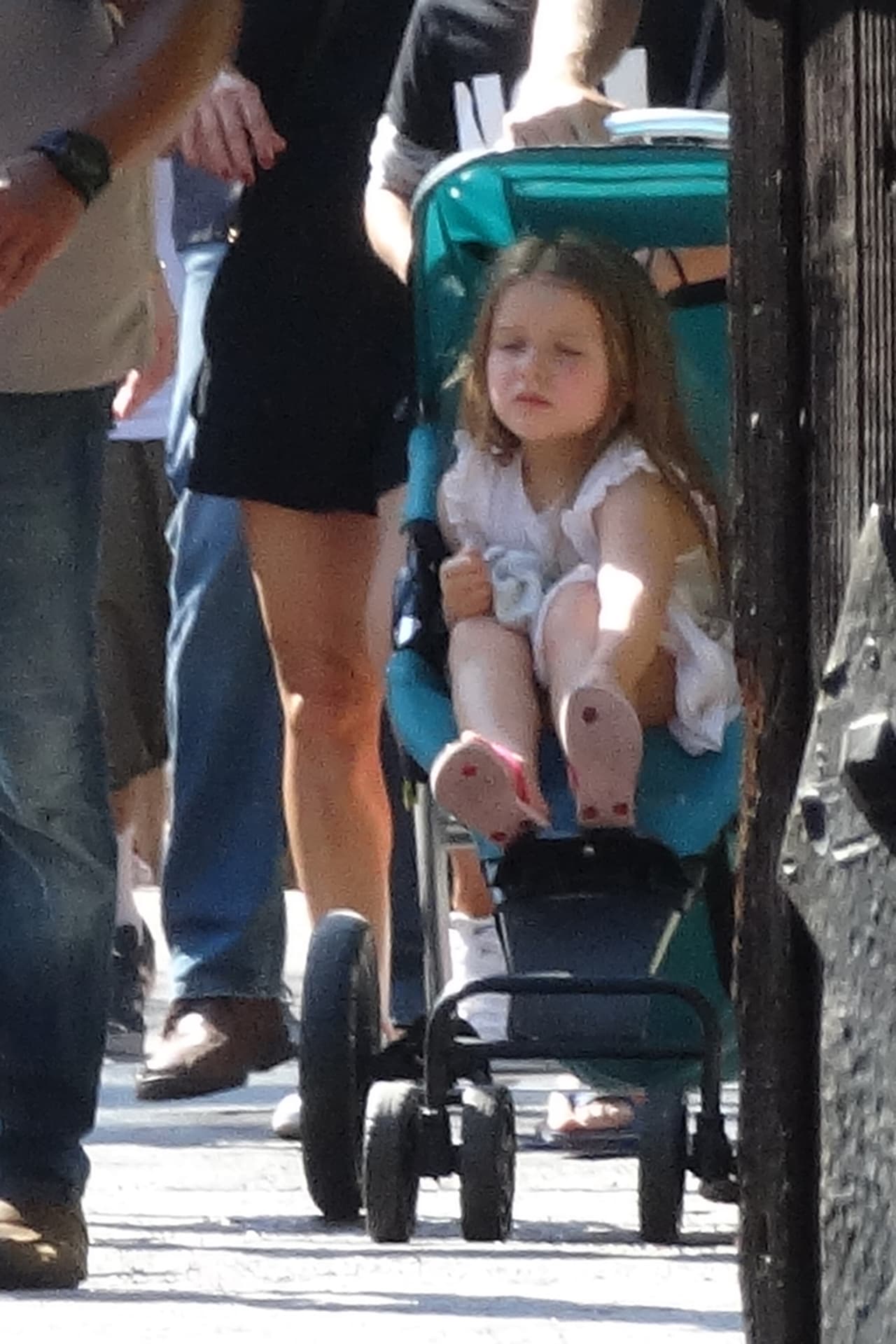 Harper se veía muy contenta.