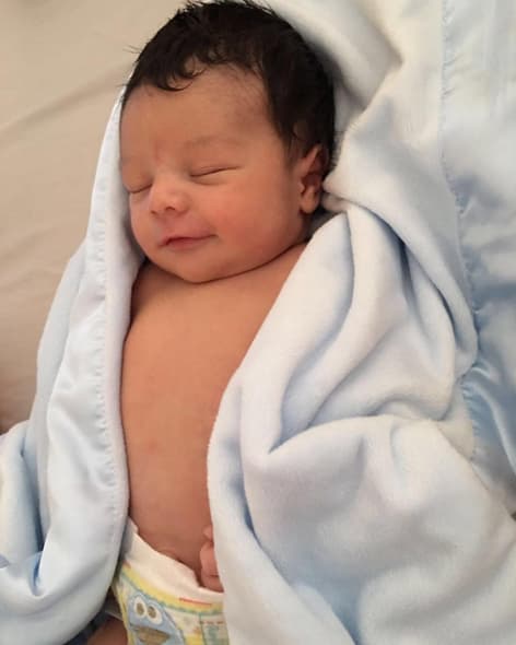 ¿Qué estará soñando Joshua? Su sonrisa es tan dulce... (Febrero 4, 2016)