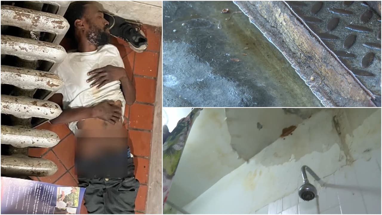 Filtraciones, plagas y mucho frío, así viven varios vecinos en un edificio del Bronx