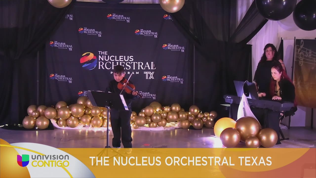 The Nucleus Orchestral Texas: Un programa que transforman la vida de sus estudiantes a través de la música
