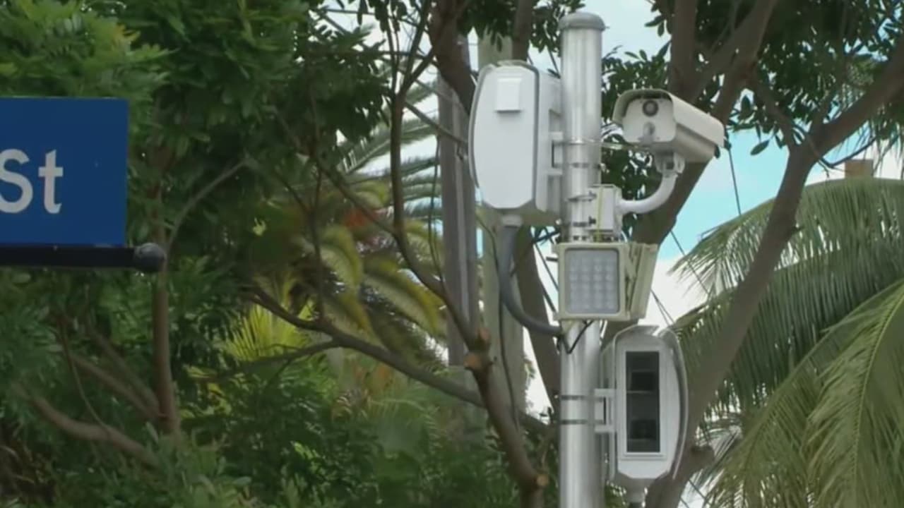 Nuevas cámaras de seguridad en zonas escolares de South Miami