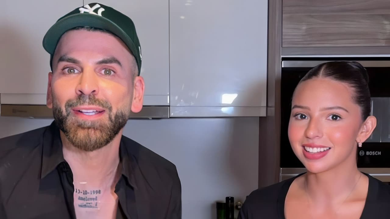 Ángela Aguilar habla de todo con Jomari Goyso mientras cocinan junto a Nodal