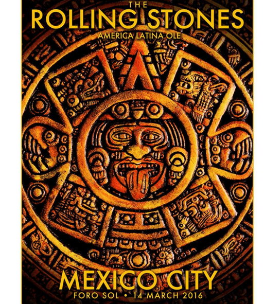 En cada arte se buscó que quedara plasmada la característica lengua de los Stones.