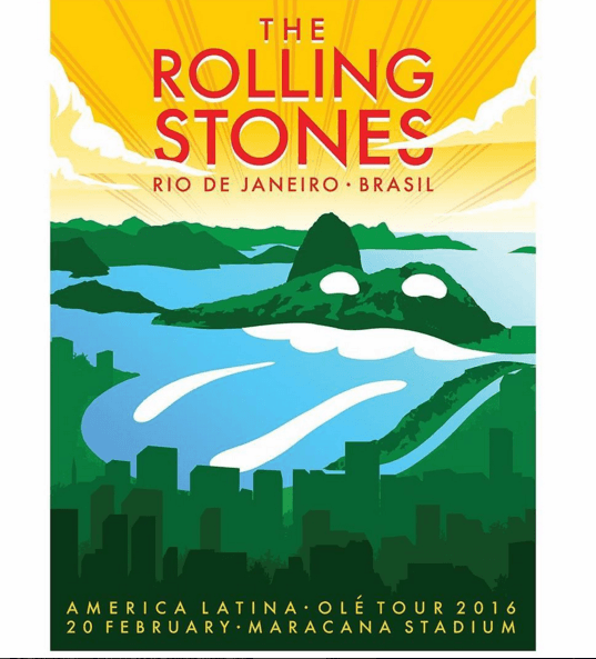 En Rio de Janeiro se presentaron en el emblemático Estadio Maracaná.