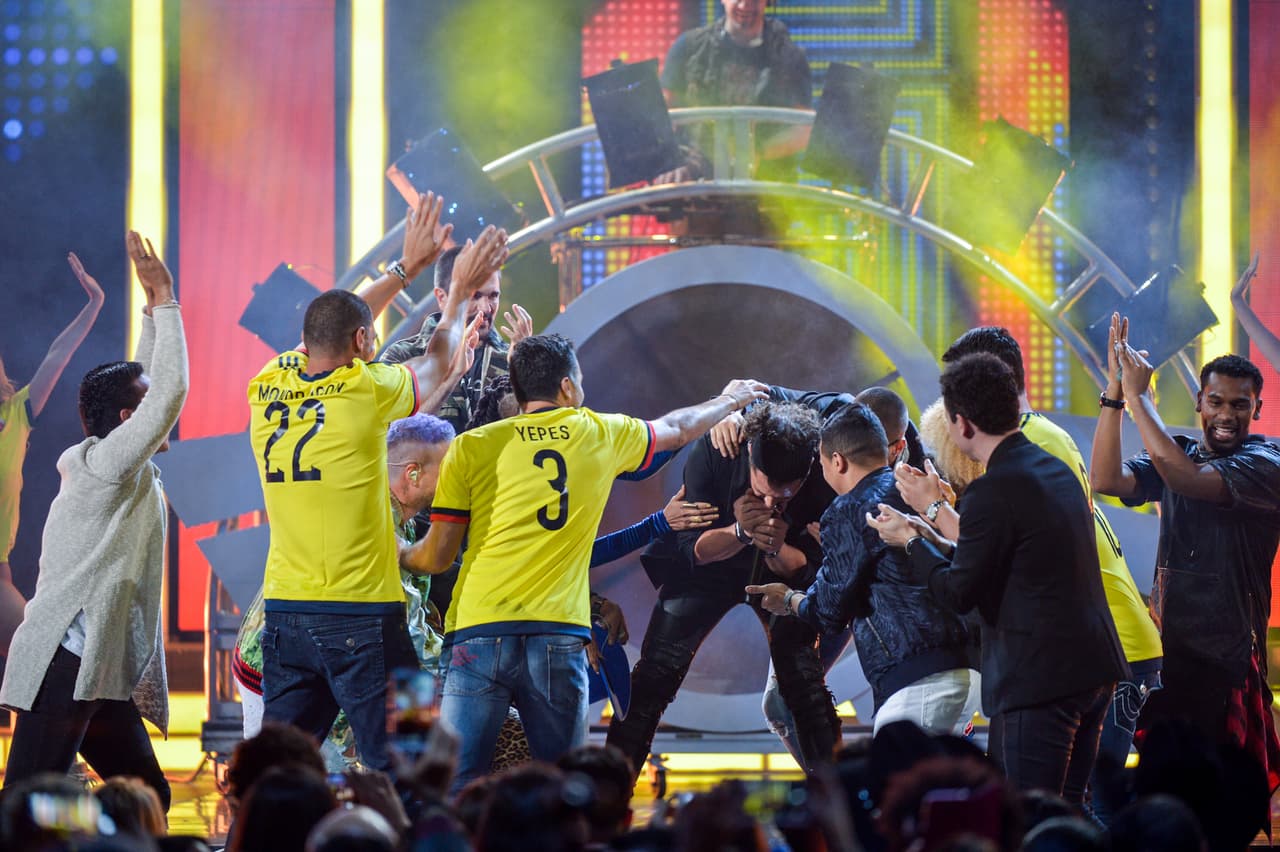 Y hasta hubi fiesta futbolera.