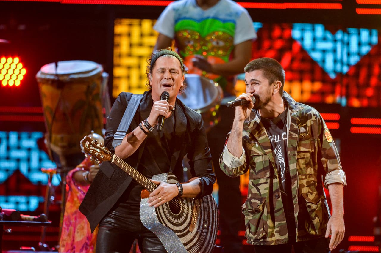 Este par de colombianos se lucieron a lo grande.