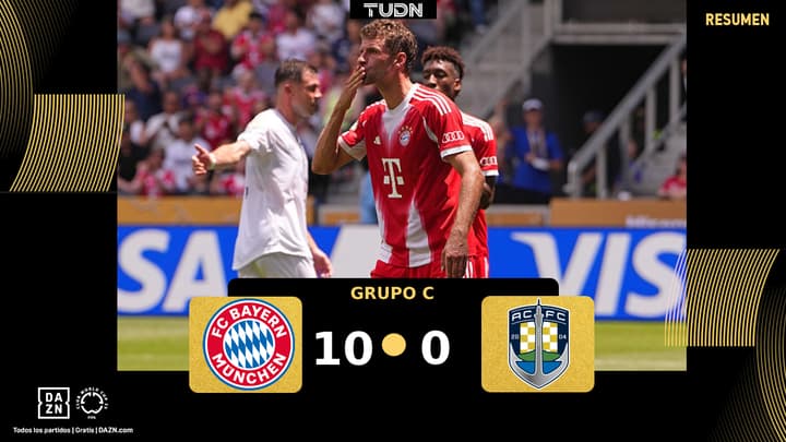 Bayern Múnich mete miedo con aplastante victoria en Mundial de Clubes