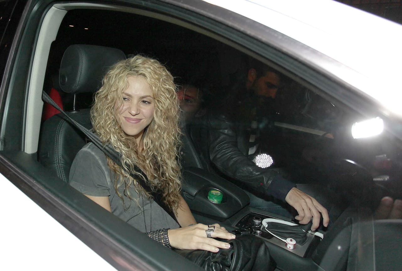 La cantante llegó acompañada de su marido Gerard Piqué.