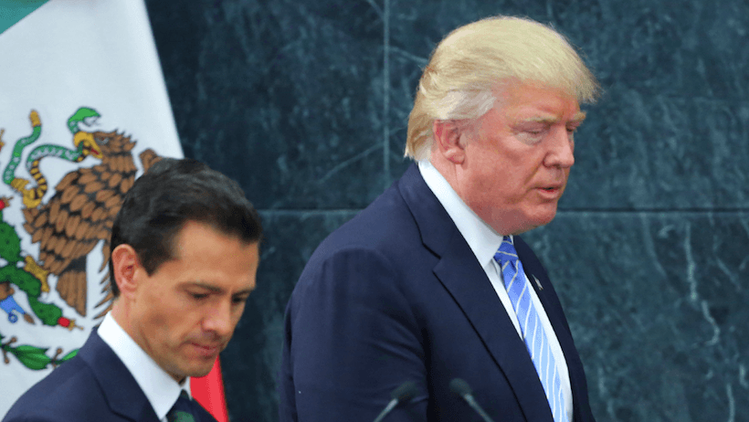 Trump vino y se fue, y no quedó muy claro por qué se le invitó, qué dijo cada quien, y qué ganó México