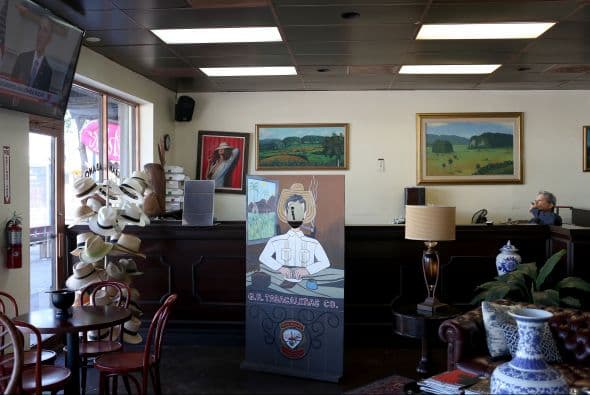 Daniel Lozano ve el discurso de Obama en el Gran Habano Tabacaleras en Miami.