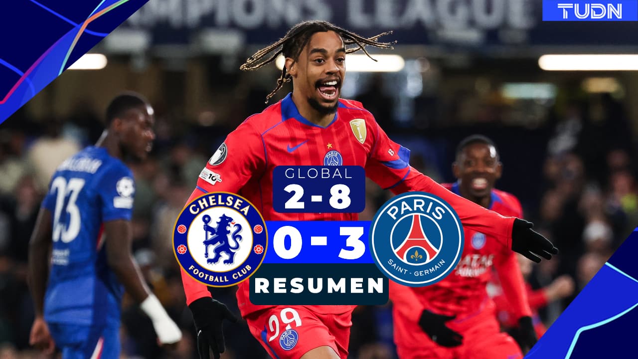 Resumen | PSG vuelve a golear al Chelsea y clasifica a Cuartos de Final