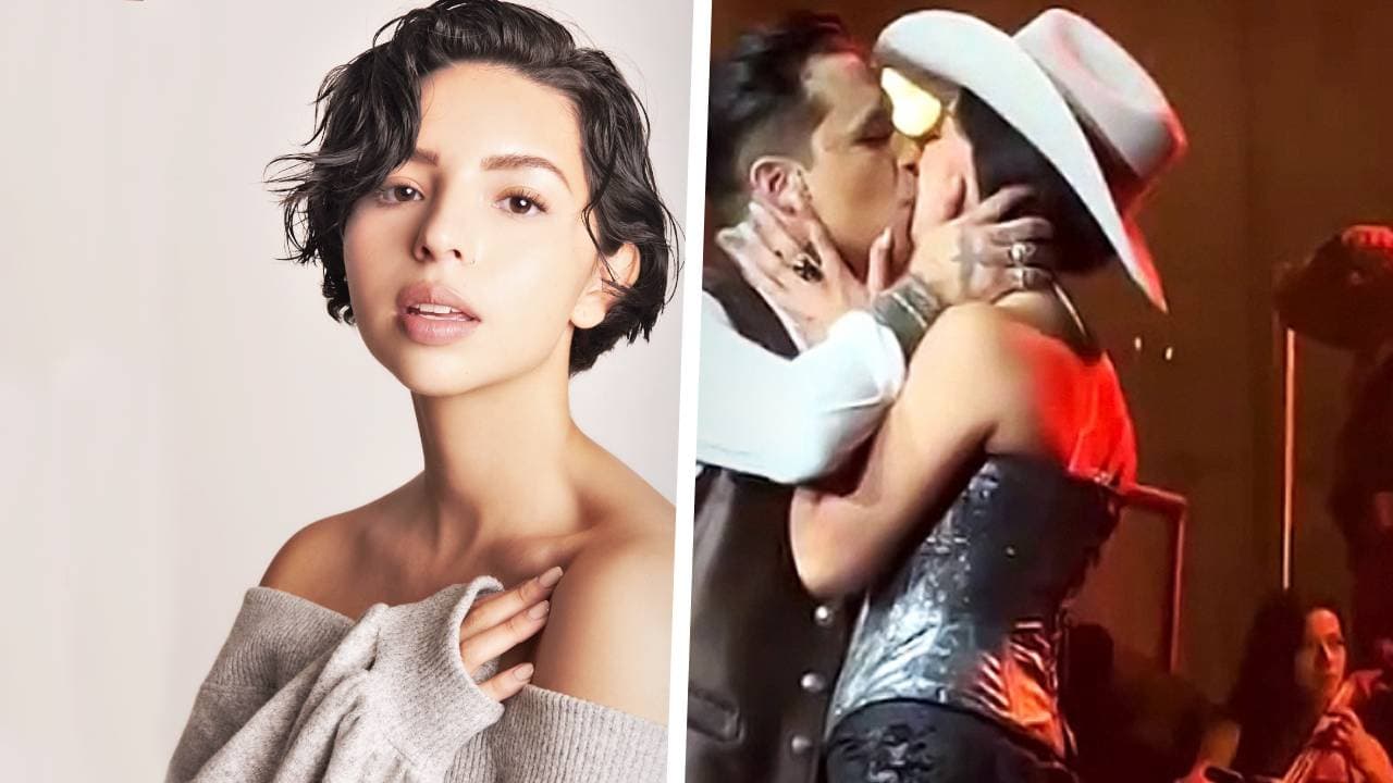 Ángela Aguilar pide que no crucifiquen su romance con Christian Nodal