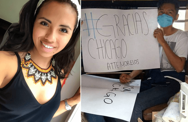 Joven de Chicago está haciendo la diferencia en poblaciones de Morelos afectadas por el sismo