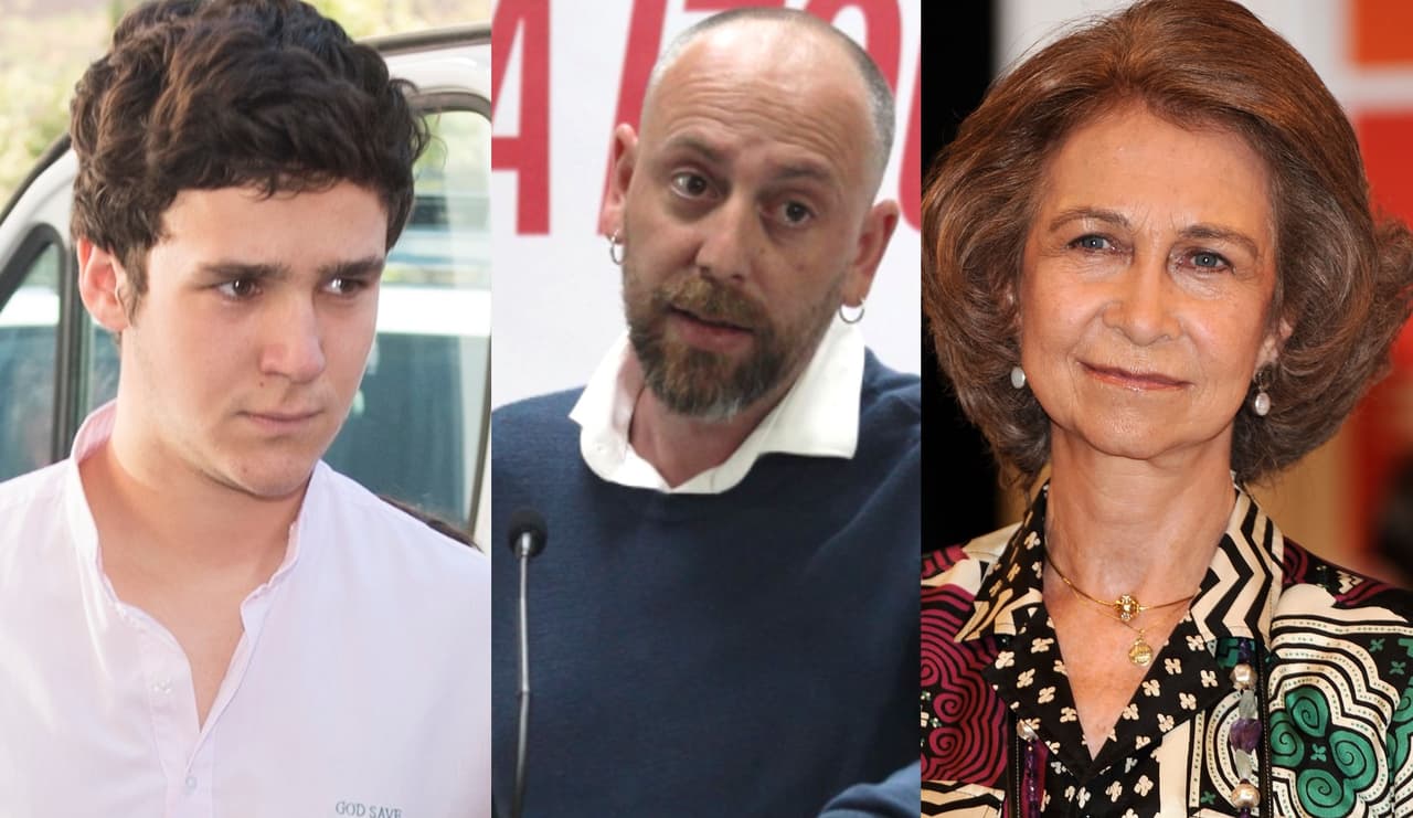 Bromeaba sobre las reinas en un tren y tenía al nieto de Sofía al lado: le dijo de todo menos bonito