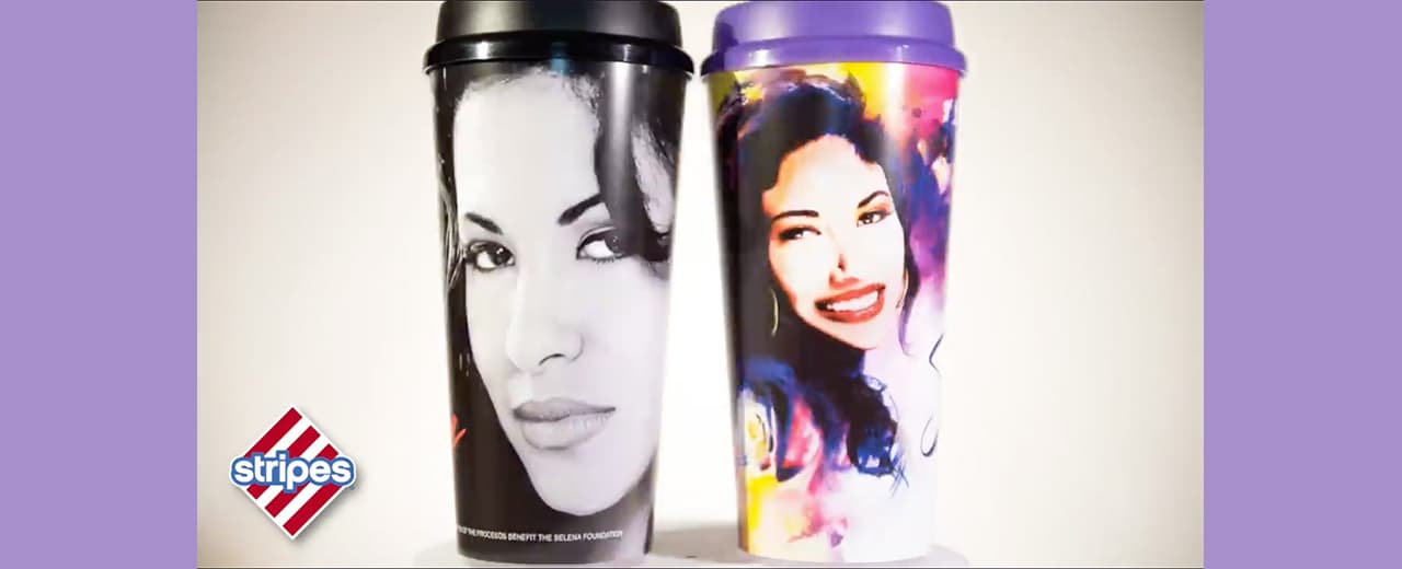 Selena collectible cups going on sale