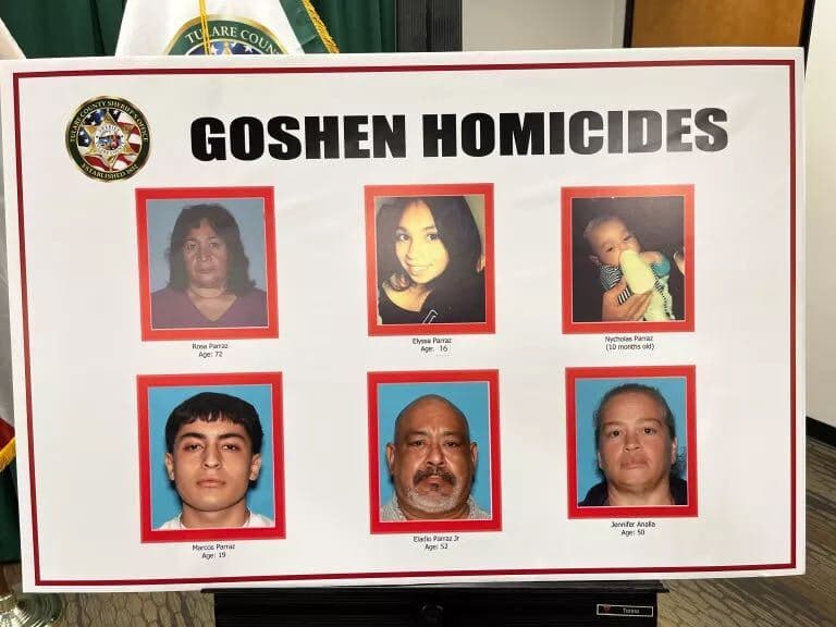 Policía ahora descarta que un cartel ejecutó a familia en California y dice que “muy pronto” hará arrestos