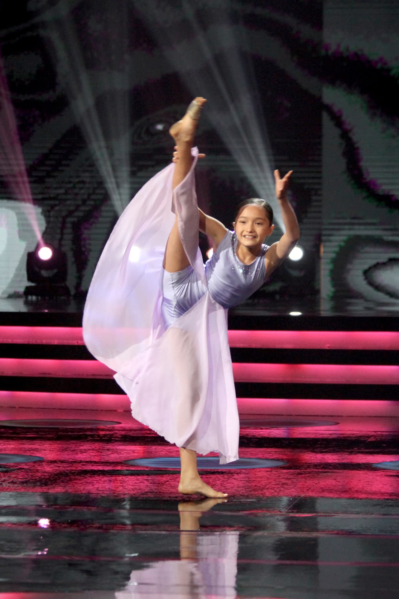 Y Flor, de 'Mateo y los Súpersabios'. Las dos pequeñas dieron todo su esfuerzo en este duelo.