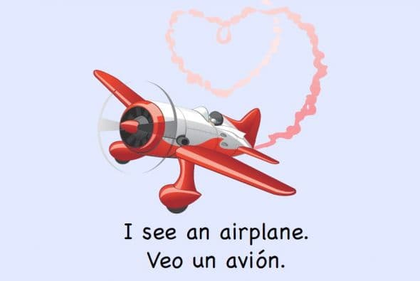 Te traemos este primer libro bilingüe de nivel A con las frases más usadas (high frecuency words) en las escuelas, para que practiques con tu pequeño.