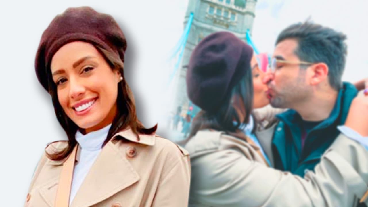 Las románticas fotos de Aleyda Ortiz en su viaje de cumpleaños por Londres