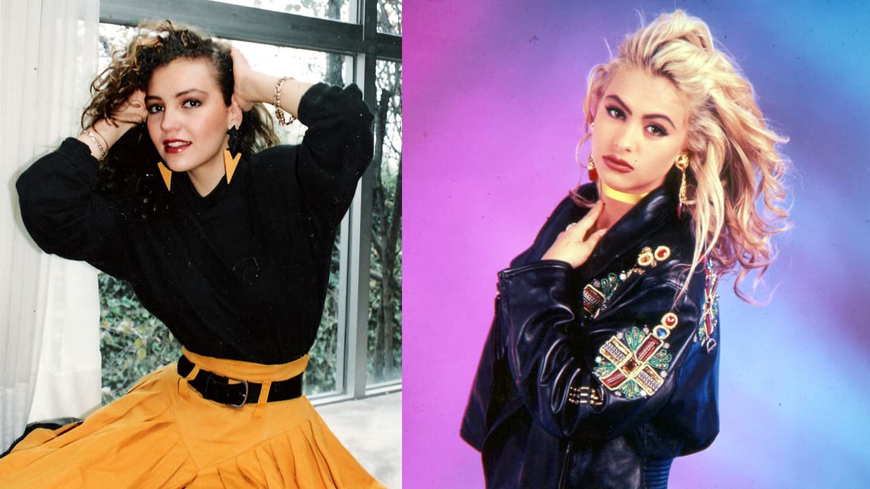 <span class="cms-h3-H3"><b>Sus looks.</b></span> Ya convertidas en solistas, cada una fue marcando tendencia dentro de la juventud de ese momento.